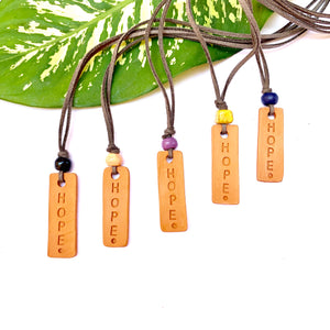 Hope Aromatherapy Necklace