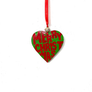 Heart Christmas Ornaments (3)