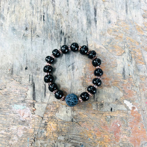 Lava Stone Aromatherapy Bracelet