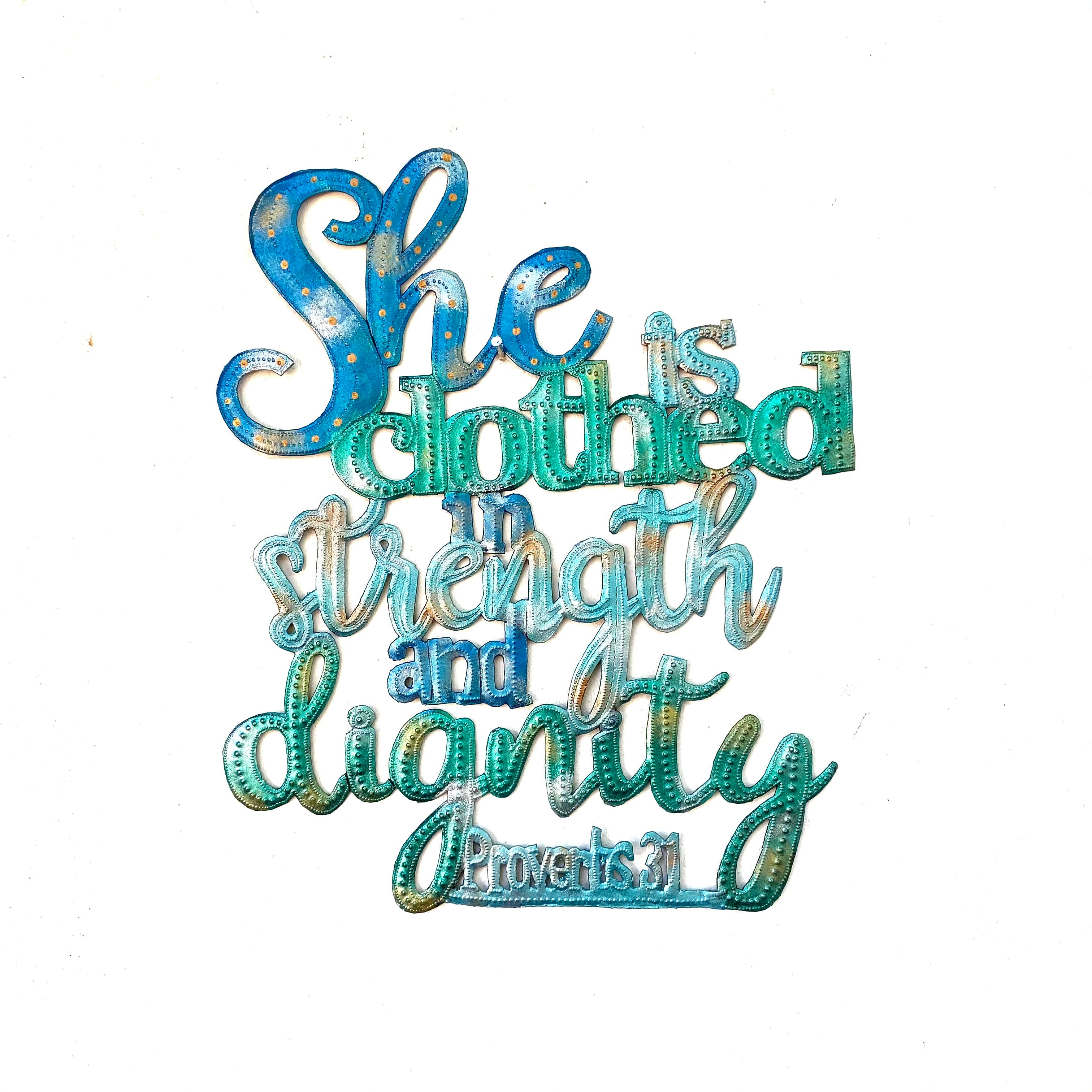 She Is Clothed In Strength