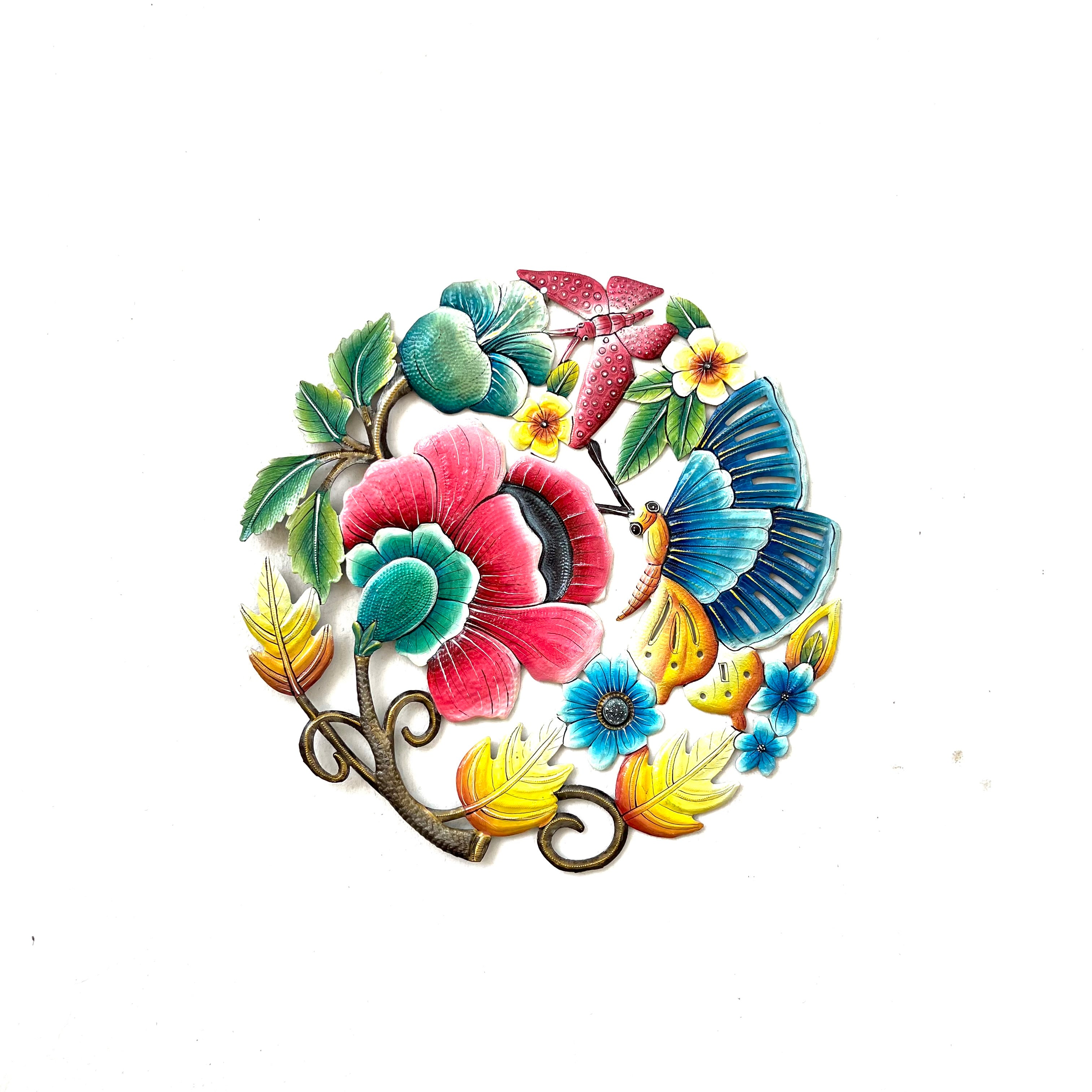 Hibiscus and Butterfly