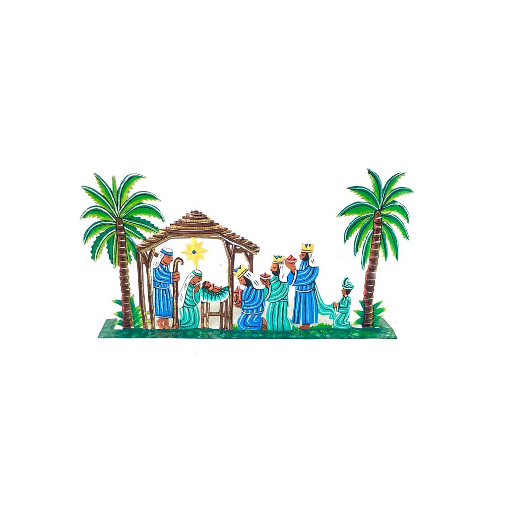 Lucson Nativity- Blue