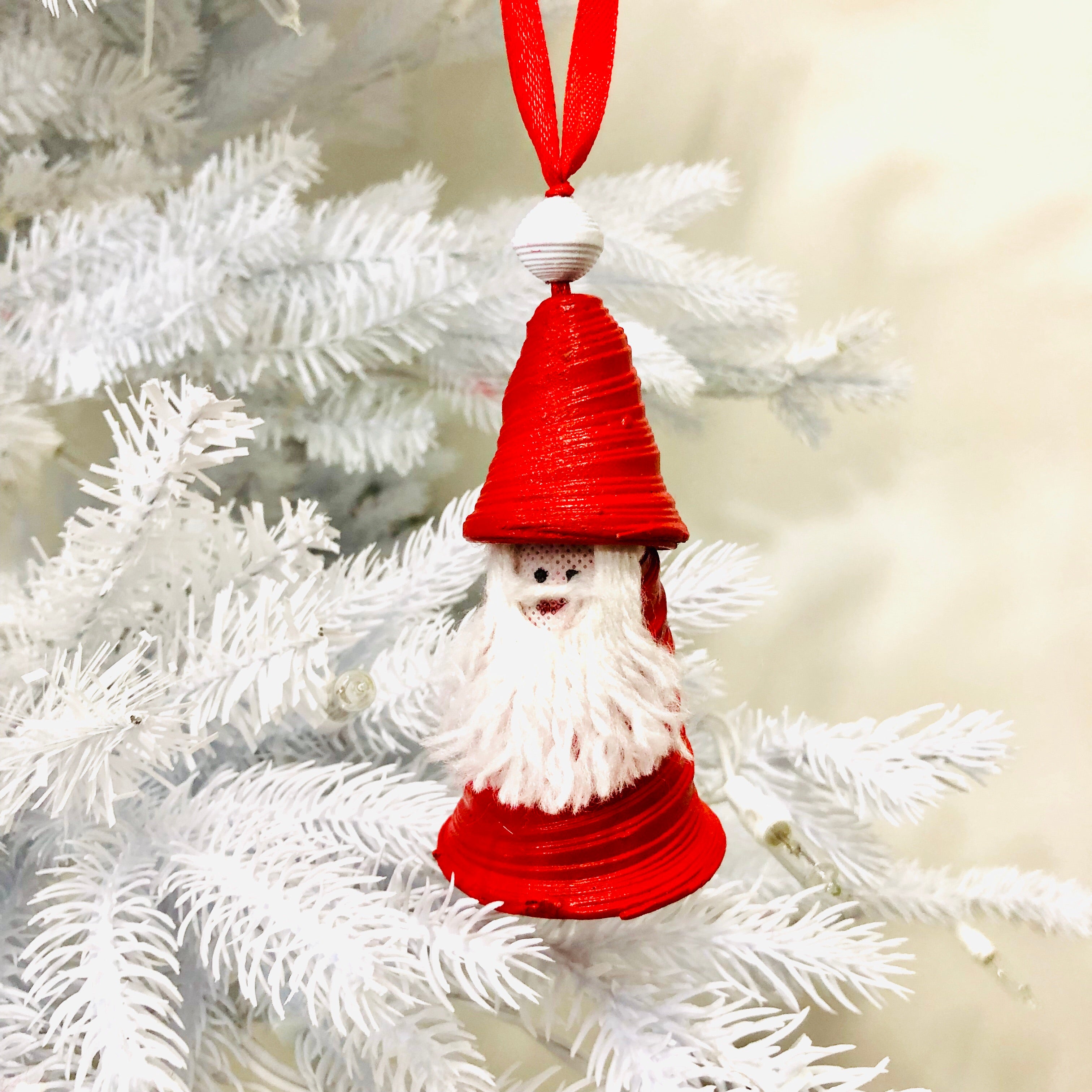 Santa Ornament