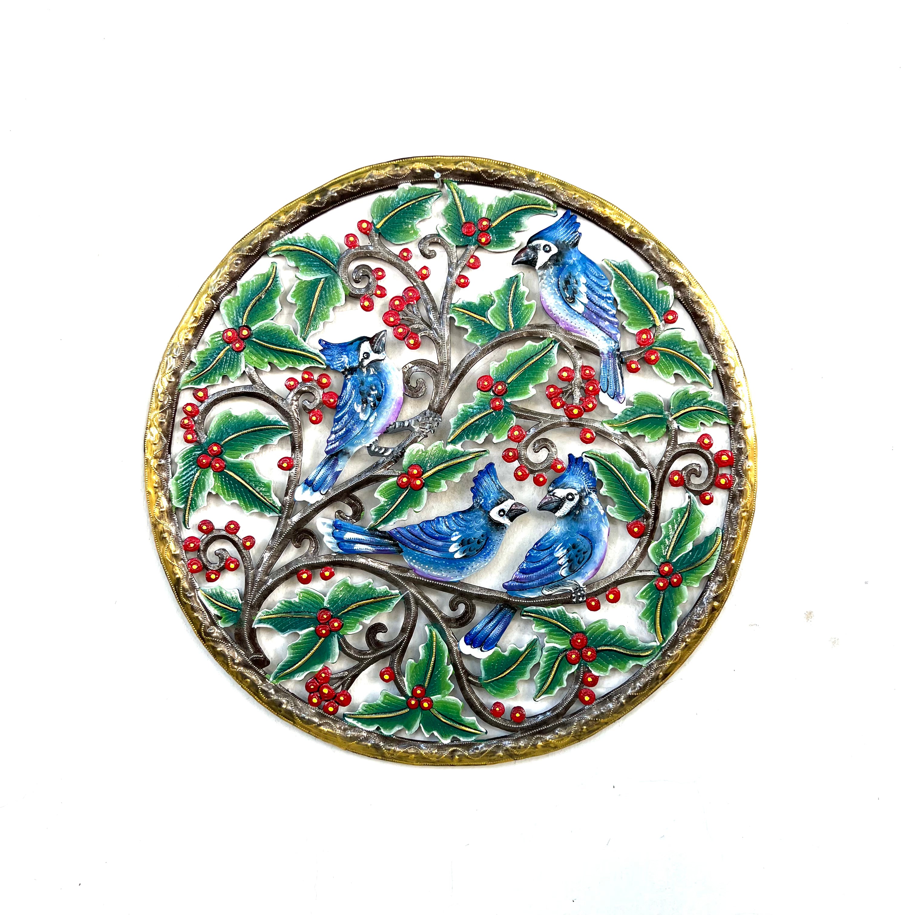 Large Blue Jay Round