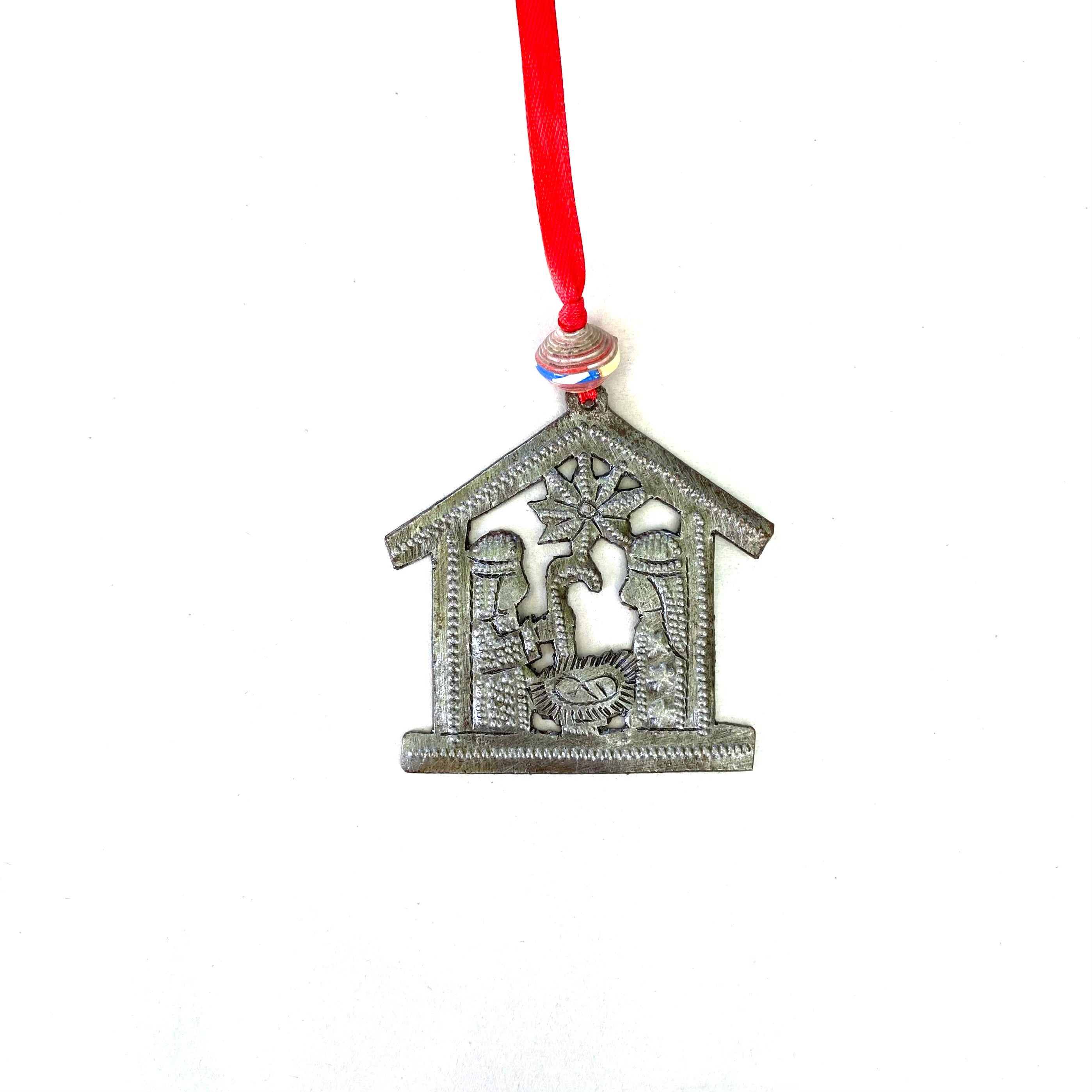 Tiny Nativity Ornament