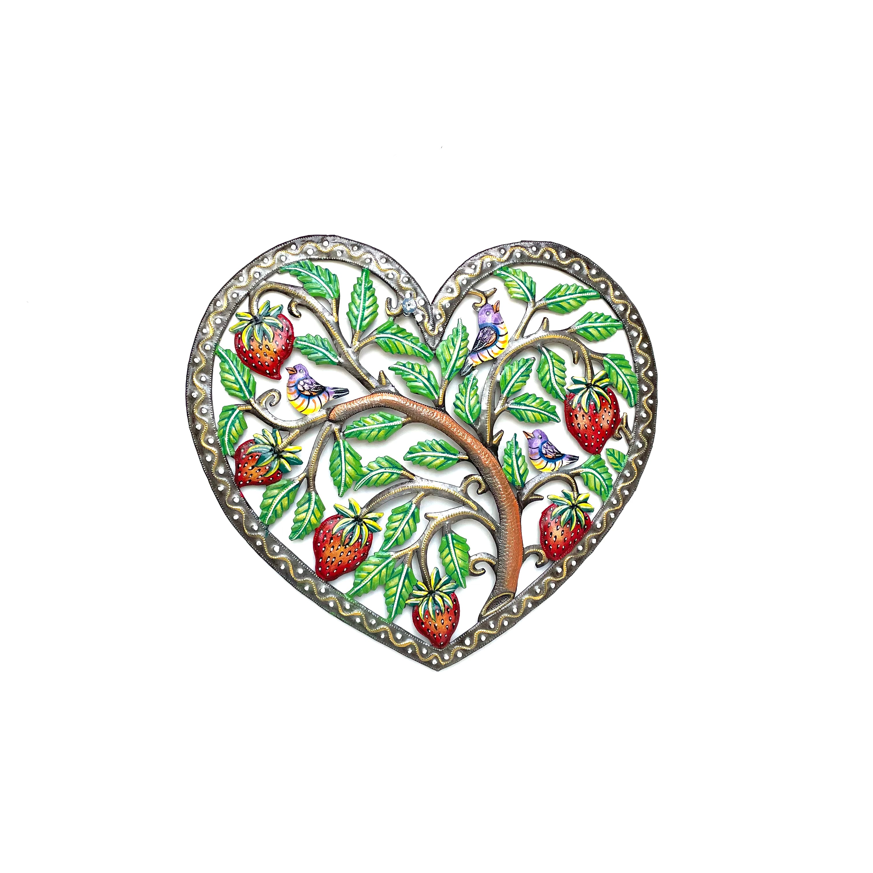 Wiltor Metal Heart Strawberry