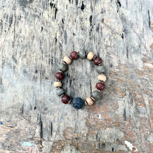 Lava Stone Aromatherapy Bracelet