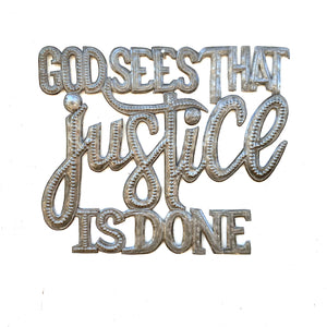God Sees That Justice is Done