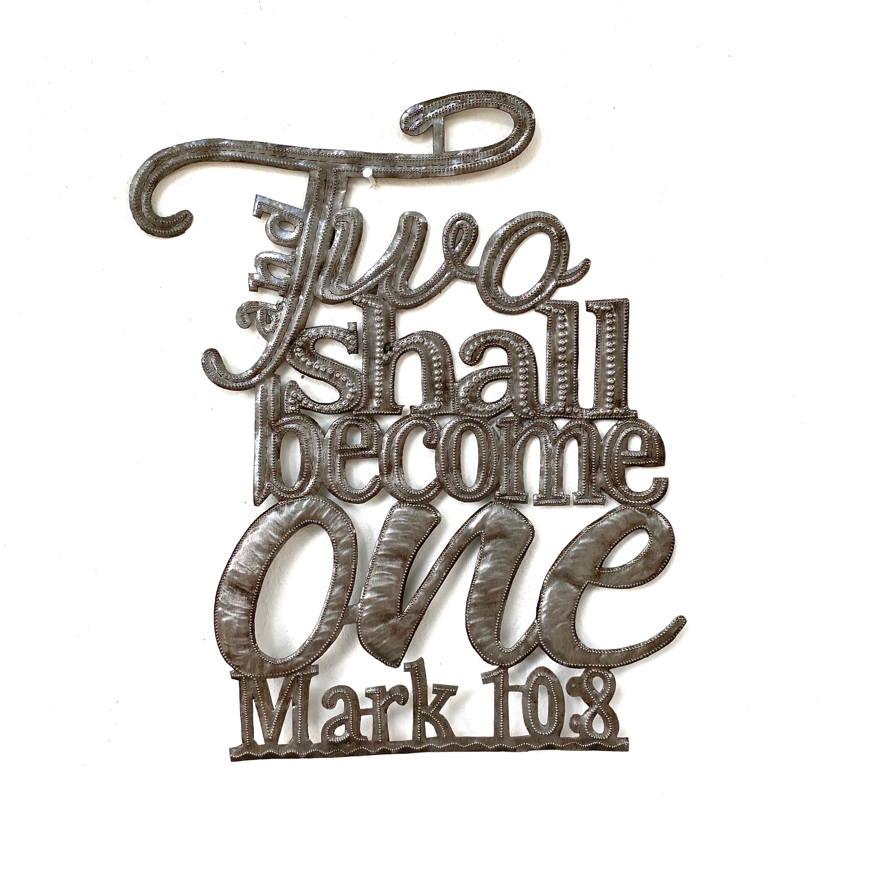 Two Shall Become One