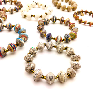 Cereal Box Bead Bracelets