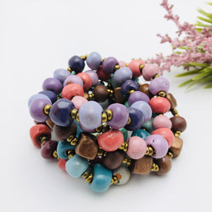 Ceramic Bead Bracelets (25 or 50)